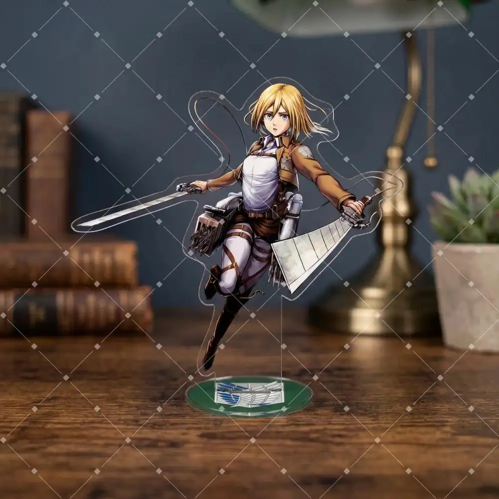 Anime Attack On Titan Eren Yeager Mikasa Ackerman Acrylic Stand Keychain Figure Model Desk Mô Hình Đứng Standee Anime, In 2 Mặt, Cao 6cm, Trang Trí Decor Bàn Học 4 Anime Attack On Titan Eren Yeager Mikasa Ackerman Acrylic Stand Keychain Figure Model Desk Mô Hình Đứng Standee Anime, In 2 Mặt, Cao 6cm, Trang Trí Decor Bàn Học - Ảnh 4