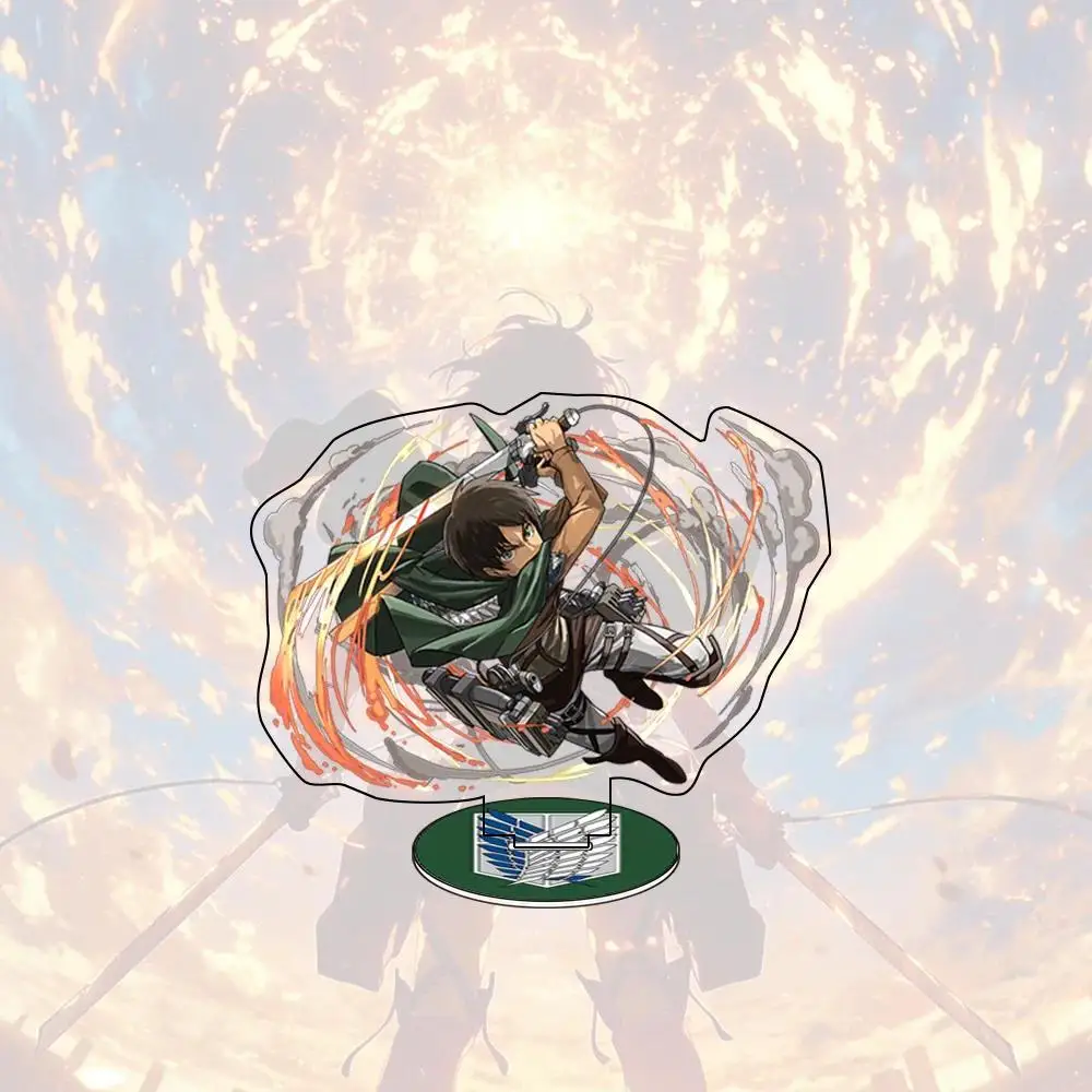 Anime Attack On Titan Eren Yeager Mikasa Ackerman Acrylic Stand Keychain Figure Model Desktop Mô Hình Đứng Standee Anime, In 2 Mặt, Cao 6cm, Trang Trí Decor Bàn Học 4 Anime Attack On Titan Eren Yeager Mikasa Ackerman Acrylic Stand Keychain Figure Model Desktop Mô Hình Đứng Standee Anime, In 2 Mặt, Cao 6cm, Trang Trí Decor Bàn Học - Ảnh 4