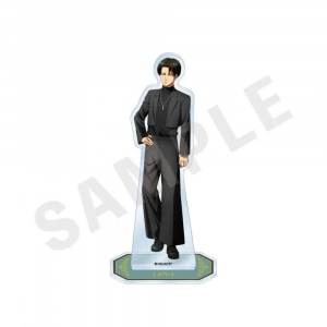 Anime Attack On Titan New Model Eren Yeager Mikasa Ackerman Mica Keychain Holder Display Desk Mô Hình Đứng Standee Anime, In 2 Mặt, Cao 6cm, Trang Trí Decor Bàn Học