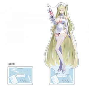 Anime Azur Lane Sexy Nurse Swimsuit Anchorage Amagi Mica Keychain Holder Cosplay Desk Mô Hình Đứng Standee Anime, In 2 Mặt, Cao 6cm, Trang Trí Decor Bàn Học