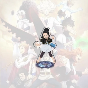 Anime Black Clover Asta Yuno Grindberryall Noelle Silva Acrylic Stand Keychain Desk Mô Hình Đứng Standee Anime, In 2 Mặt, Cao 6cm, Trang Trí Decor Bàn Học