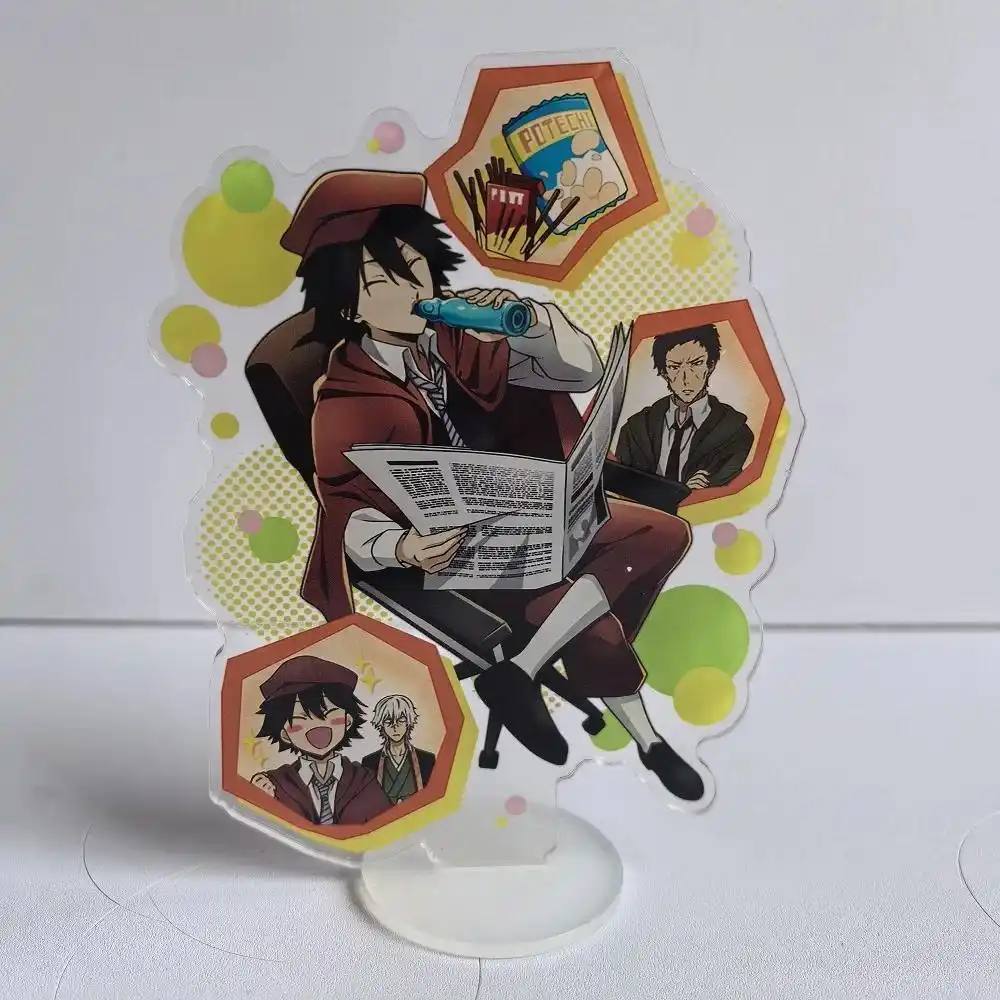 Anime Bungou Stray Dogs Mica Standee Modelmodel Cosplay Characters Ornament Accesorios Goods Mô Hình Đứng Standee Anime, In 2 Mặt, Cao 6cm, Trang Trí Decor Bàn Học 4 Anime Bungou Stray Dogs Mica Standee Modelmodel Cosplay Characters Ornament Accesorios Goods Mô Hình Đứng Standee Anime, In 2 Mặt, Cao 6cm, Trang Trí Decor Bàn Học - Ảnh 4