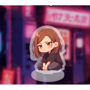 Anime Cartoons Acrylic Stand Jjk Yuta Okkotsu Rika Toji Fushiguro Inumaki Toge Q Version Mô Hình Đứng Standee Anime, In 2 Mặt, Cao 6cm, Trang Trí Decor Bàn Học