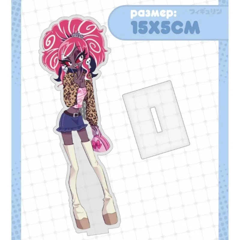 Anime Cartoons Acrylic Stand Plates Hazbin Hotel Charlie Lilith Alastor Velvette Self-made Mô Hình Đứng Standee Anime, In 2 Mặt, Cao 6cm, Trang Trí Decor Bàn Học 4 Anime Cartoons Acrylic Stand Plates Hazbin Hotel Charlie Lilith Alastor Velvette Self-made Mô Hình Đứng Standee Anime, In 2 Mặt, Cao 6cm, Trang Trí Decor Bàn Học - Ảnh 4