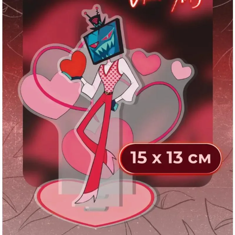 Anime Cartoons Acrylic Standee For Velvette Alastor Vox Different Styles Double Layer Acrylic Mô Hình Đứng Standee Anime, In 2 Mặt, Cao 6cm, Trang Trí Decor Bàn Học 2 Anime Cartoons Acrylic Standee For Velvette Alastor Vox Different Styles Double Layer Acrylic Mô Hình Đứng Standee Anime, In 2 Mặt, Cao 6cm, Trang Trí Decor Bàn Học - Ảnh 2