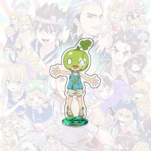 Anime Dr.stone Senku Ishigami Kohaku Gen Asagiri Acrylic Stand Keychain Figure Model Desktop Mô Hình Đứng Standee Anime, In 2 Mặt, Cao 6cm, Trang Trí Decor Bàn Học