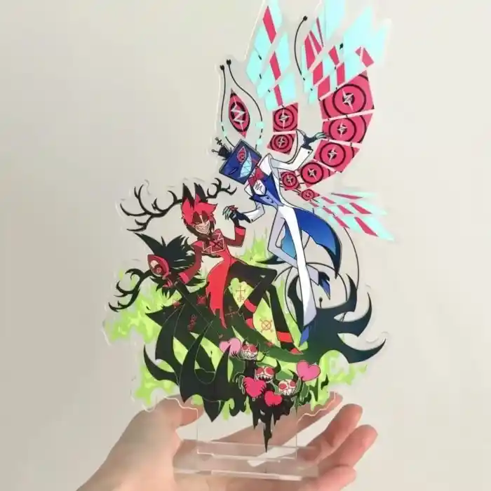 Anime Evil Hotel Alastor Niffty Group Cosplay Cartoon Acrylic Standing Sign Stand Figure Custom Charm Phone Personalized, Keychain, Mô Hình Đứng Standee Anime, In 2 Mặt, Cao 6cm, Trang Trí Decor Bàn Học, Balo 1 Anime Evil Hotel Alastor Niffty Group Cosplay Cartoon Acrylic Standing Sign Stand Figure Custom Charm Phone Personalized, Keychain, Mô Hình Đứng Standee Anime, In 2 Mặt, Cao 6cm, Trang Trí Decor Bàn Học, Balo