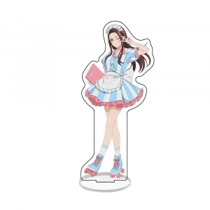 Anime Gals Can't Be Kind To Otaku Cute Maid Costume Series Amane Kei Ijichi Kooko Acrylic Mô Hình Đứng Standee Anime, In 2 Mặt, Cao 6cm, Trang Trí Decor Bàn Học