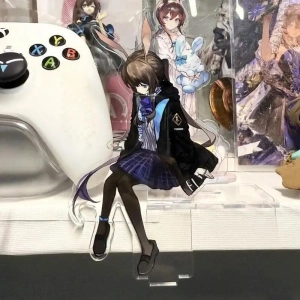 Anime Game Arknights Amiya Acrylic Stand Model Cute Desktop Decor Action Figure Standing Sign Mô Hình Đứng Standee Anime, In 2 Mặt, Cao 6cm, Trang Trí Decor Bàn Học