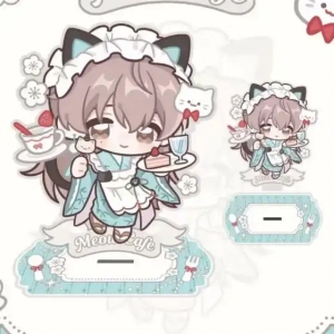 Anime Game Peripheral Acrylic Stand Cartoon Character Model Plate Desktop Decoration Display Custom Charm Phone Personalized, Keychain, Mô Hình Đứng Standee Anime, In 2 Mặt, Cao 6cm, Trang Trí Decor Bàn Học, Balo