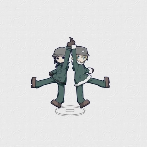 Anime Girls Last Tour Chito Yuuri Standee Model Study Desk Decoration Collectible Gift 15cm Mô Hình Đứng Standee Anime, In 2 Mặt, Cao 6cm, Trang Trí Decor Bàn Học