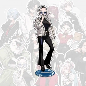 Anime Gokurakugai Tao Saotome Nei Acrylic Stand Keychain Charm Bag Model Collection Desktop Mô Hình Đứng Standee Anime, In 2 Mặt, Cao 6cm, Trang Trí Decor Bàn Học