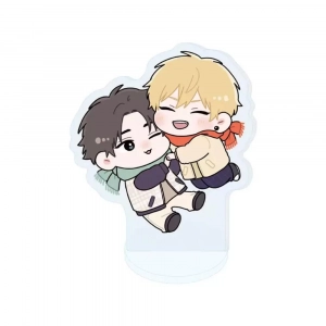 Anime I Will Go To See You Again Tomorrow Saku Misumi Mica Cute Keychain Holder Peripheral Mô Hình Đứng Standee Anime,  In 2 Mặt, Cao 6cm, Trang Trí Decor Bàn Học