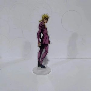 Anime Jojo Bizarre Adventure Giovanna Standeeee Mica Model Golden Wind Abbacchio Mista Mô Hình Đứng Standee Anime, In 2 Mặt, Cao 6cm, Trang Trí Decor Bàn Học