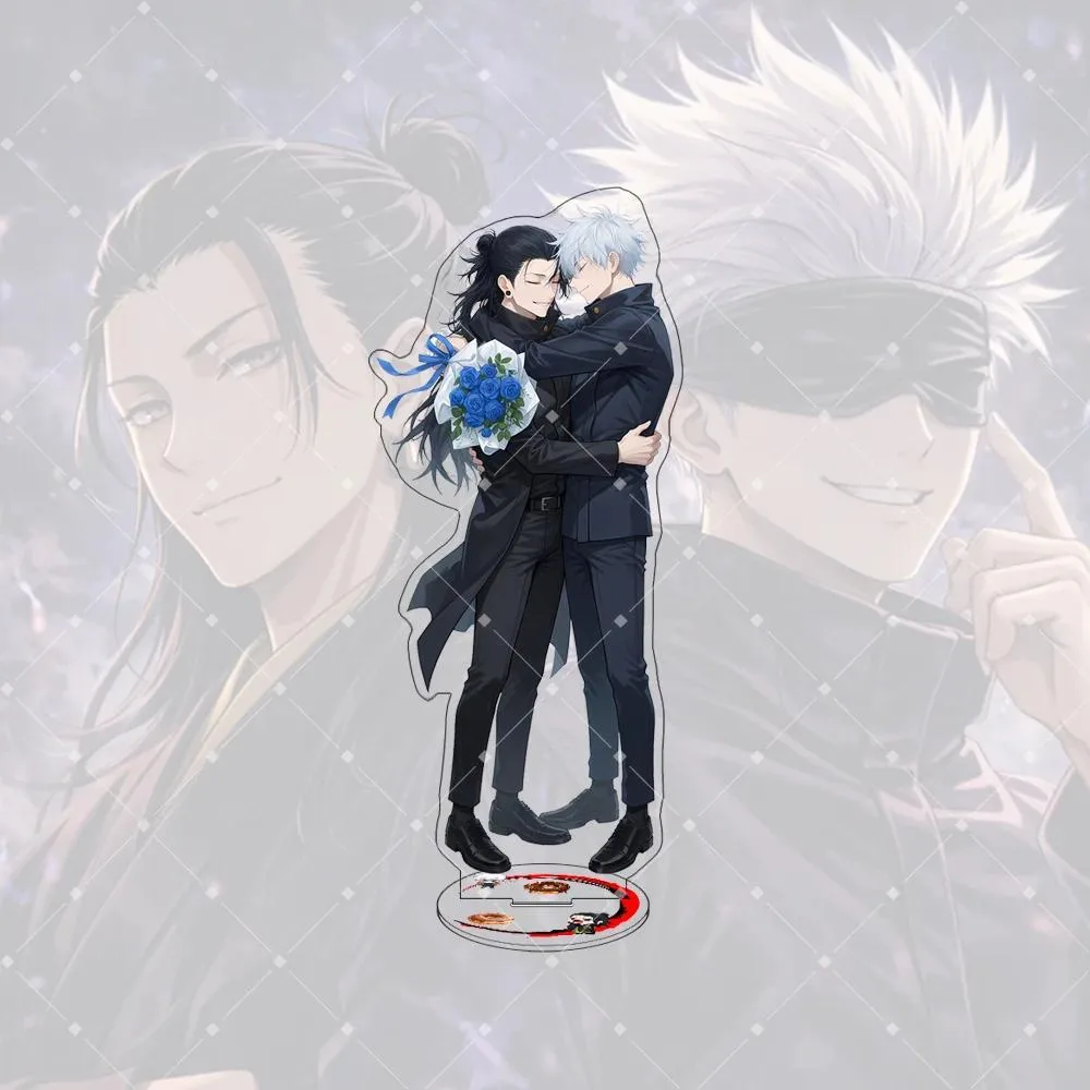 Anime Jujutsu Kaisen Gojo Satoru Geto Suguru Acrylic Stand Keychain Anime Figure Model Mô Hình Đứng Standee Anime, In 2 Mặt, Cao 6cm, Trang Trí Decor Bàn Học 3 Anime Jujutsu Kaisen Gojo Satoru Geto Suguru Acrylic Stand Keychain Anime Figure Model Mô Hình Đứng Standee Anime, In 2 Mặt, Cao 6cm, Trang Trí Decor Bàn Học - Ảnh 3