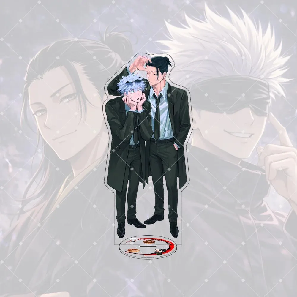 Anime Jujutsu Kaisen Gojo Satoru Geto Suguru Acrylic Stand Keychain Anime Figure Model Mô Hình Đứng Standee Anime, In 2 Mặt, Cao 6cm, Trang Trí Decor Bàn Học 4 Anime Jujutsu Kaisen Gojo Satoru Geto Suguru Acrylic Stand Keychain Anime Figure Model Mô Hình Đứng Standee Anime, In 2 Mặt, Cao 6cm, Trang Trí Decor Bàn Học - Ảnh 4