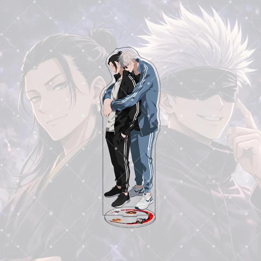 Anime Jujutsu Kaisen Gojo Satoru Geto Suguru Acrylic Stand Keychain Anime Figure Model Mô Hình Đứng Standee Anime, In 2 Mặt, Cao 6cm, Trang Trí Decor Bàn Học 1 Anime Jujutsu Kaisen Gojo Satoru Geto Suguru Acrylic Stand Keychain Anime Figure Model Mô Hình Đứng Standee Anime, In 2 Mặt, Cao 6cm, Trang Trí Decor Bàn Học