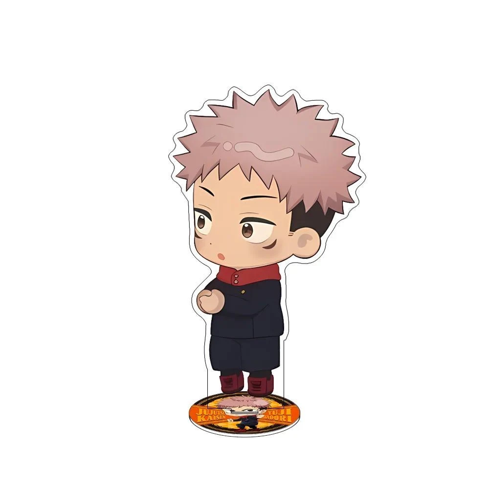 Anime Jujutsu Kaisen Yuji Itadori Satoru Gojo Double-sided Hd Mica Keychain Stand Model Mô Hình Đứng Standee Anime, In 2 Mặt, Cao 6cm, Trang Trí Decor Bàn Học 1 Anime Jujutsu Kaisen Yuji Itadori Satoru Gojo Double-sided Hd Mica Keychain Stand Model Mô Hình Đứng Standee Anime, In 2 Mặt, Cao 6cm, Trang Trí Decor Bàn Học