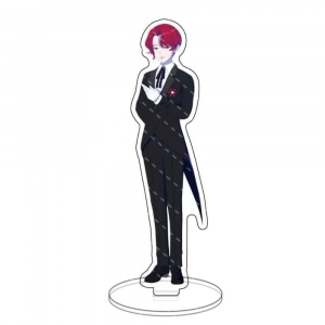 Anime Kamitsubaki City Under Construction Animate Rime Double-sided Mica Keychain Holder Desk Mô Hình Đứng Standee Anime, In 2 Mặt, Cao 6cm, Trang Trí Decor Bàn Học