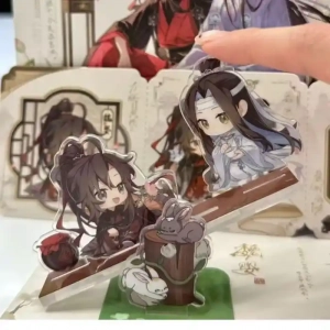 Anime Mo Dao Zu Shi Acrylic Seesaw Standee Figure Model The Untamed Desk Ornaments The Custom Charm Phone Personalized, Keychain, Mô Hình Đứng Standee Anime, In 2 Mặt, Cao 6cm, Trang Trí Decor Bàn Học, Balo