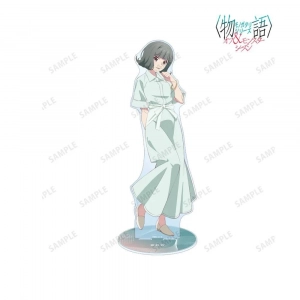 Anime Monogatari Series Koyomi Araragi Mica Keychain Holder Kawaii Desk Model Mô Hình Đứng Standee Anime, In 2 Mặt, Cao 6cm, Trang Trí Decor Bàn Học