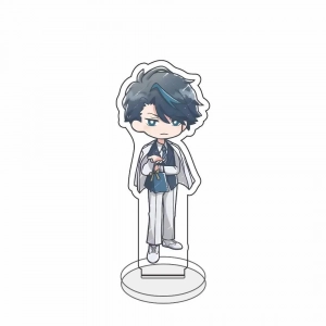 Anime Ron Kamonohashi: Deranged Detective Double-sided Mica Cute Keychain Holder Display Desk Mô Hình Đứng Standee Anime, In 2 Mặt, Cao 6cm, Trang Trí Decor Bàn Học
