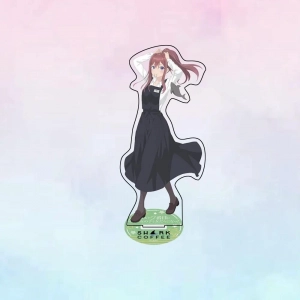 Anime Second Cutest Girl Yuri Asakawa Mio Shirahama Rin Setoyama Mica Keychain Holder Cute Mô Hình Đứng Standee Anime, In 2 Mặt, Cao 6cm, Trang Trí Decor Bàn Học