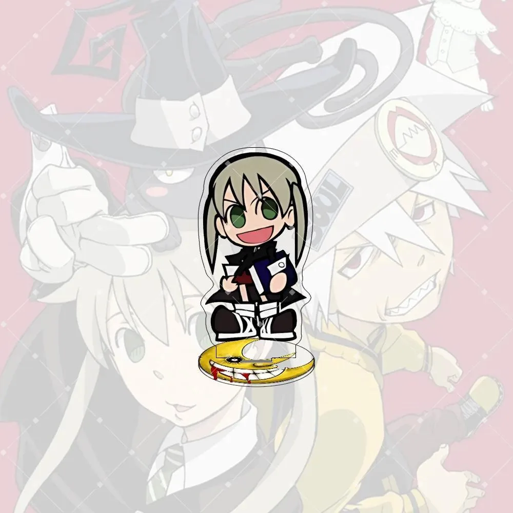 Anime Soul Eater Acrylic Stand Keychain Anime Figure Maka Albarn Black Star Cute Model Mô Hình Đứng Standee Anime, In 2 Mặt, Cao 6cm, Trang Trí Decor Bàn Học 2 Anime Soul Eater Acrylic Stand Keychain Anime Figure Maka Albarn Black Star Cute Model Mô Hình Đứng Standee Anime, In 2 Mặt, Cao 6cm, Trang Trí Decor Bàn Học - Ảnh 2