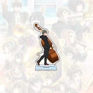 Anime Sound! Euphonium: The Final Movement Kumiko Oumae Reina Kousaka Stand Keychain Desktop Mô Hình Đứng Standee Anime, In 2 Mặt, Cao 6cm, Trang Trí Decor Bàn Học