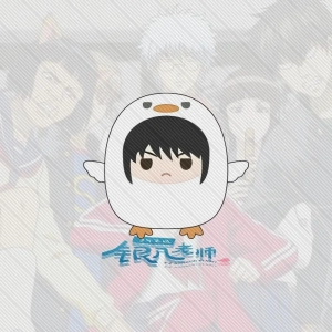 Anime Stand Model Plate Cosplay Decoration Gintama Kagura Sadaharu Shimura Shinpachi Kagura Mô Hình Đứng Standee Anime, In 2 Mặt, Cao 6cm, Trang Trí Decor Bàn Học