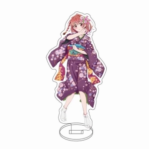 Anime Standee Model Rent-a-girlfriend Girlfriend Rented Chizuru Mami Ruka Sumi Anime Gift Mô Hình Đứng Standee Anime,  In 2 Mặt, Cao 6cm, Trang Trí Decor Bàn Học