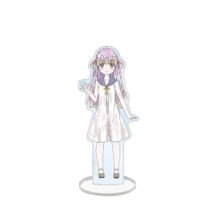 Anime Summer Pockets Ani-art Naruse Shiroha Sorakado Ao Mica Cute Keychain Holder Model Mô Hình Đứng Standee Anime, In 2 Mặt, Cao 6cm, Trang Trí Decor Bàn Học