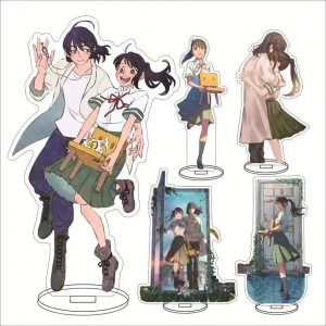 Anime Suzumeno Tojimari Suzume Movie Standee Acrylic Mica Mica Desktop Modelgirl Gift Artist Mô Hình Đứng Standee Anime,  In 2 Mặt, Cao 6cm, Trang Trí Decor Bàn Học