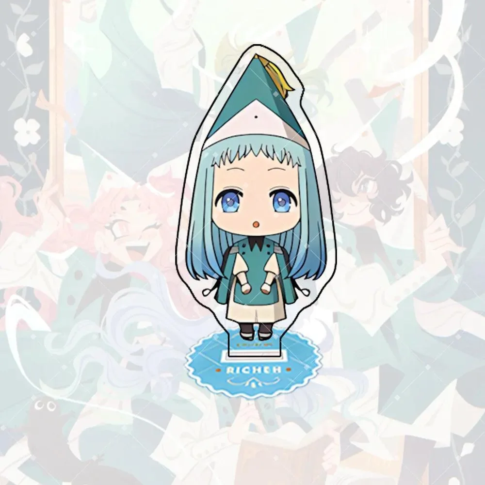 Anime Witch Hat Atelier Coco Qifrey Mica Keychain Holder Cute Anime Cartoon Character Model T Mô Hình Đứng Standee Anime, In 2 Mặt, Cao 6cm, Trang Trí Decor Bàn Học 2 Anime Witch Hat Atelier Coco Qifrey Mica Keychain Holder Cute Anime Cartoon Character Model T Mô Hình Đứng Standee Anime, In 2 Mặt, Cao 6cm, Trang Trí Decor Bàn Học - Ảnh 2