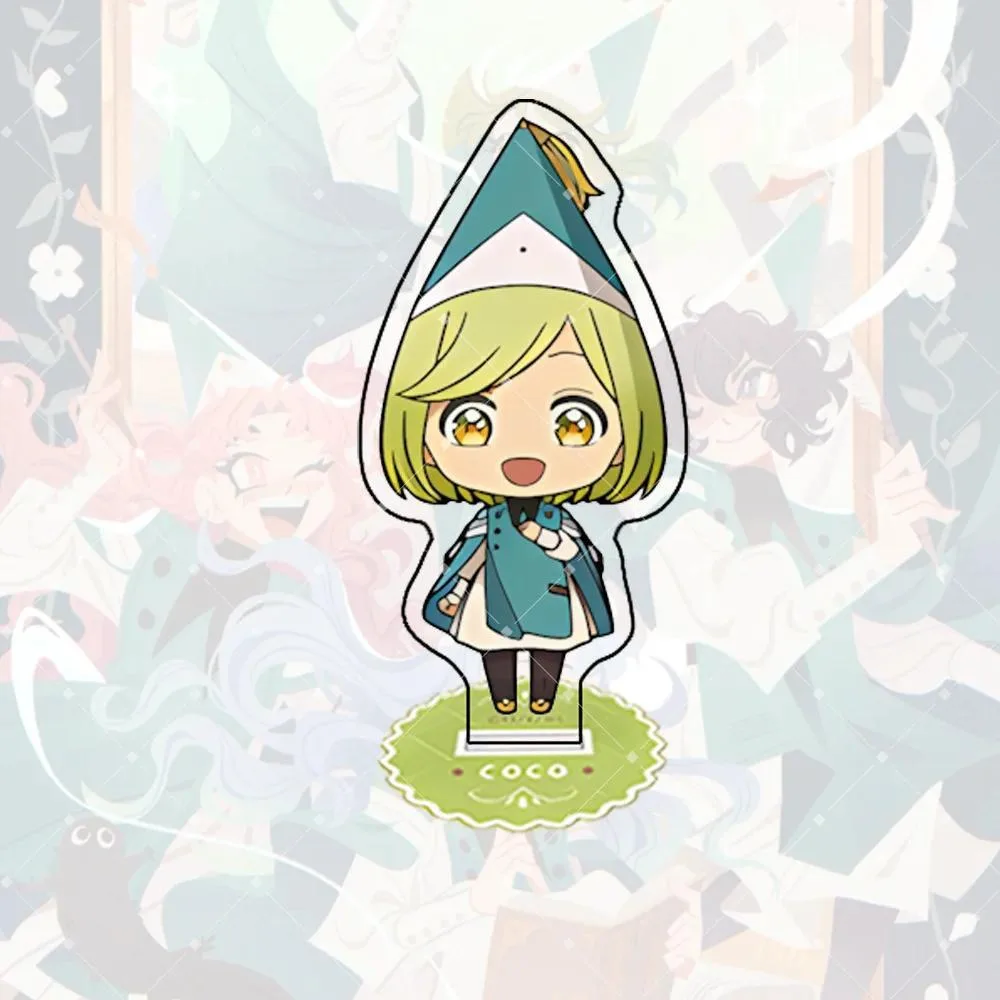 Anime Witch Hat Atelier Coco Qifrey Mica Keychain Holder Cute Anime Cartoon Character Model T Mô Hình Đứng Standee Anime, In 2 Mặt, Cao 6cm, Trang Trí Decor Bàn Học 6 Anime Witch Hat Atelier Coco Qifrey Mica Keychain Holder Cute Anime Cartoon Character Model T Mô Hình Đứng Standee Anime, In 2 Mặt, Cao 6cm, Trang Trí Decor Bàn Học - Ảnh 6