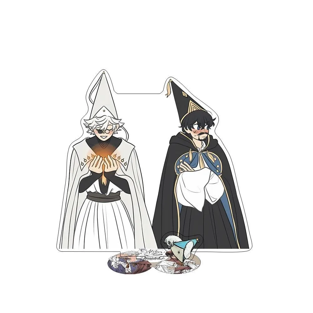 Anime Witch Hat Atelier Double-sided Hd Printing Mica Keychain Holder Qifrey And Olruggio Mô Hình Đứng Standee Anime, In 2 Mặt, Cao 6cm, Trang Trí Decor Bàn Học 5 Anime Witch Hat Atelier Double-sided Hd Printing Mica Keychain Holder Qifrey And Olruggio Mô Hình Đứng Standee Anime, In 2 Mặt, Cao 6cm, Trang Trí Decor Bàn Học - Ảnh 5