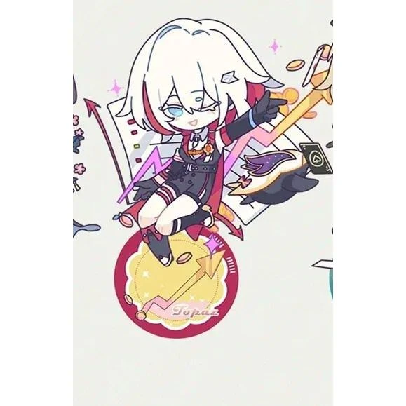 Aventurine Standeeee Mica Dr.ratio Display Anime Goods Collection Desk Ation Accesorios Mô Hình Đứng Standee Anime, In 2 Mặt, Cao 6cm, Trang Trí Decor Bàn Học 2 Aventurine Standeeee Mica Dr.ratio Display Anime Goods Collection Desk Ation Accesorios Mô Hình Đứng Standee Anime, In 2 Mặt, Cao 6cm, Trang Trí Decor Bàn Học - Ảnh 2