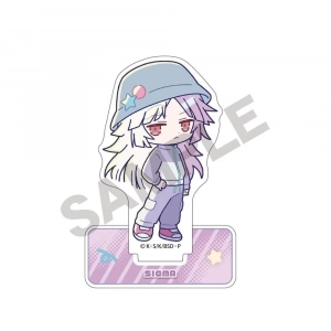 Bungo Stray Dogs Q Version Dazai Osamu Nakahara Chuya Cute Anime Mica Keychain Holder Model Mô Hình Đứng Standee Anime, In 2 Mặt, Cao 6cm, Trang Trí Decor Bàn Học