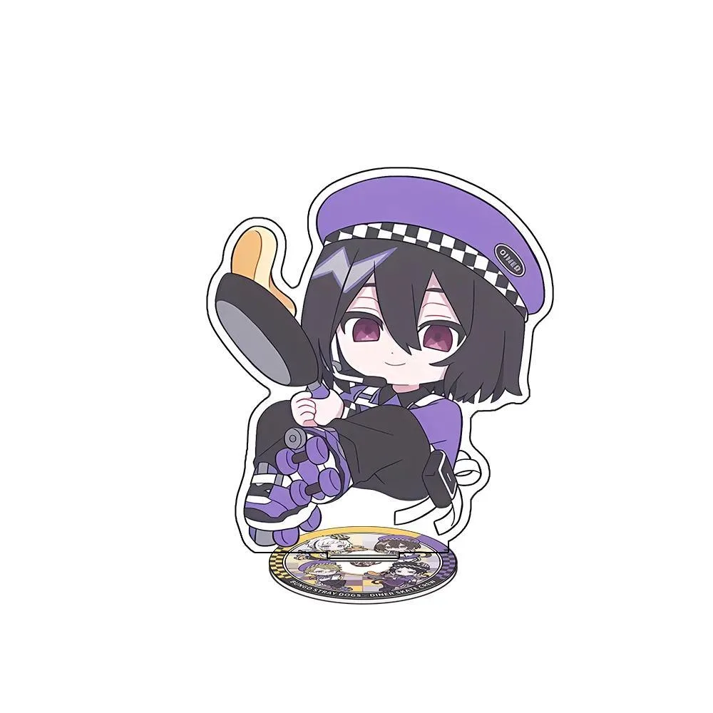 Bungo Stray Dogs Q Version Restaurant Theme Osamu Dazai Chuuya Nakahara Cute Anime Mica Mô Hình Đứng Standee Anime, In 2 Mặt, Cao 6cm, Trang Trí Decor Bàn Học 2 Bungo Stray Dogs Q Version Restaurant Theme Osamu Dazai Chuuya Nakahara Cute Anime Mica Mô Hình Đứng Standee Anime, In 2 Mặt, Cao 6cm, Trang Trí Decor Bàn Học - Ảnh 2