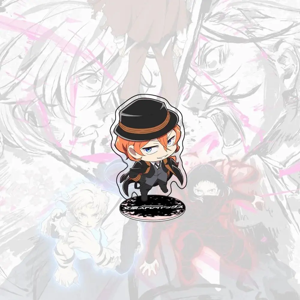 Bungo Stray Dogs Wan! Season 2 Osamu Dazai Chuuya Nakahara Cute Keychain Anime Acrylic Mô Hình Đứng Standee Anime, In 2 Mặt, Cao 6cm, Trang Trí Decor Bàn Học 2 Bungo Stray Dogs Wan! Season 2 Osamu Dazai Chuuya Nakahara Cute Keychain Anime Acrylic Mô Hình Đứng Standee Anime, In 2 Mặt, Cao 6cm, Trang Trí Decor Bàn Học - Ảnh 2