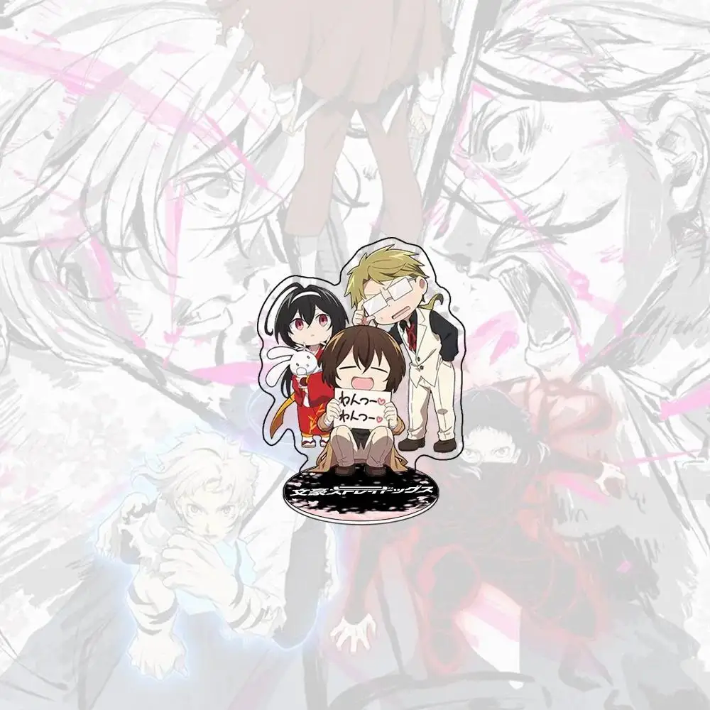 Bungo Stray Dogs Wan! Season 2 Osamu Dazai Chuuya Nakahara Cute Keychain Anime Acrylic Mô Hình Đứng Standee Anime, In 2 Mặt, Cao 6cm, Trang Trí Decor Bàn Học 15 Bungo Stray Dogs Wan! Season 2 Osamu Dazai Chuuya Nakahara Cute Keychain Anime Acrylic Mô Hình Đứng Standee Anime, In 2 Mặt, Cao 6cm, Trang Trí Decor Bàn Học - Ảnh 15