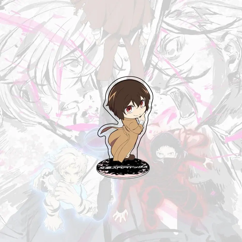 Bungo Stray Dogs Wan! Season 2 Osamu Dazai Chuuya Nakahara Cute Keychain Anime Acrylic Mô Hình Đứng Standee Anime, In 2 Mặt, Cao 6cm, Trang Trí Decor Bàn Học 3 Bungo Stray Dogs Wan! Season 2 Osamu Dazai Chuuya Nakahara Cute Keychain Anime Acrylic Mô Hình Đứng Standee Anime, In 2 Mặt, Cao 6cm, Trang Trí Decor Bàn Học - Ảnh 3
