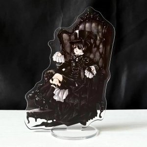 Couple Style Acrylic Standee For Black Butler Ciel Sebastian Aolis Claude Desktop Decor Mô Hình Đứng Standee Anime,  In 2 Mặt, Cao 6cm, Trang Trí Decor Bàn Học