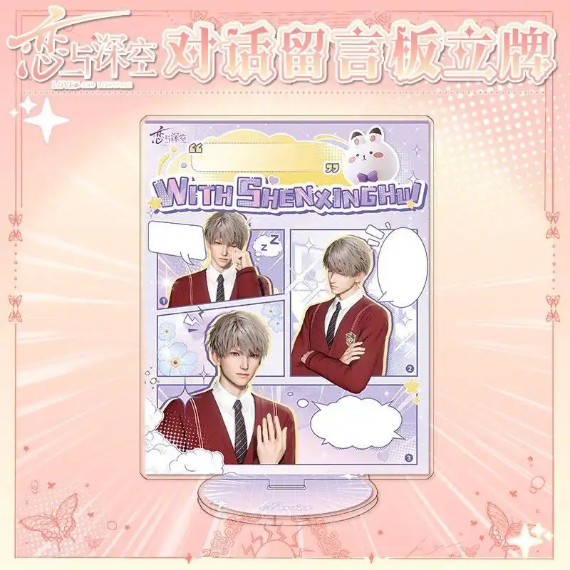 Creative Love And Deepspace Mica Message Board Standee Mica Zayne Guestbook Collectible Sylus Mô Hình Đứng Standee Anime, In 2 Mặt, Cao 6cm, Trang Trí Decor Bàn Học 13 Creative Love And Deepspace Mica Message Board Standee Mica Zayne Guestbook Collectible Sylus Mô Hình Đứng Standee Anime, In 2 Mặt, Cao 6cm, Trang Trí Decor Bàn Học - Ảnh 13