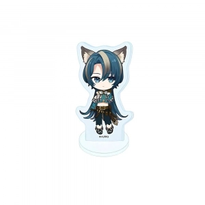 Cute Kemono Teatime Game Maid Outfit Tarte Macaron Mica Keychain Holder Cosplay Desk Model Mô Hình Đứng Standee Anime,  In 2 Mặt, Cao 6cm, Trang Trí Decor Bàn Học