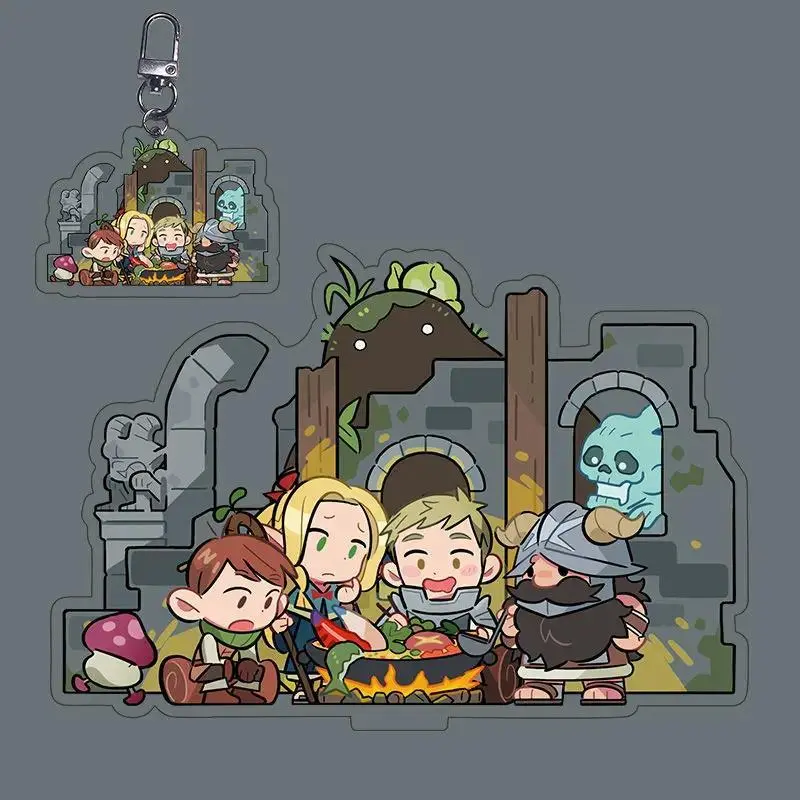 Delicious In Dungeon Toy Figures Mica Standee Modelanime Transparent Mica Mô Hình Đứng Standee Anime, In 2 Mặt, Cao 6cm, Trang Trí Decor Bàn Học 2 Delicious In Dungeon Toy Figures Mica Standee Modelanime Transparent Mica Mô Hình Đứng Standee Anime, In 2 Mặt, Cao 6cm, Trang Trí Decor Bàn Học - Ảnh 2