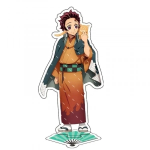 Demon Slayer Blade Double Layered Double-sided Transparent Nezuko Tanjiro Mica Standee Model Mô Hình Đứng Standee Anime,  In 2 Mặt, Cao 6cm, Trang Trí Decor Bàn Học