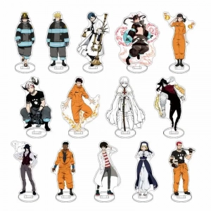 Fire Force Shinra Kusakabe Standee Acrylic Mica Unique Mica Desktop Model Micafan Gift Prime Mô Hình Đứng Standee Anime,  In 2 Mặt, Cao 6cm, Trang Trí Decor Bàn Học