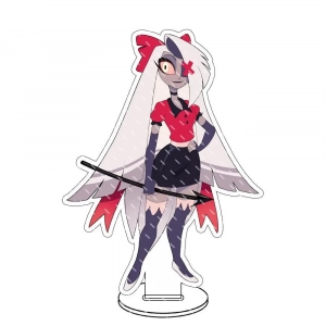 For Acrylic Standee Anime Characters Charlie Morningstar Vaggie Alastor Niffty Husk Collect Mô Hình Đứng Standee Anime, In 2 Mặt, Cao 6cm, Trang Trí Decor Bàn Học