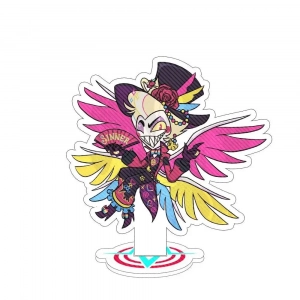 For Ad Blitzo Husk Vox Loona Micacustom Cute Transparent Mica Standee Model Mô Hình Đứng Standee Anime,  In 2 Mặt, Cao 6cm, Trang Trí Decor Bàn Học